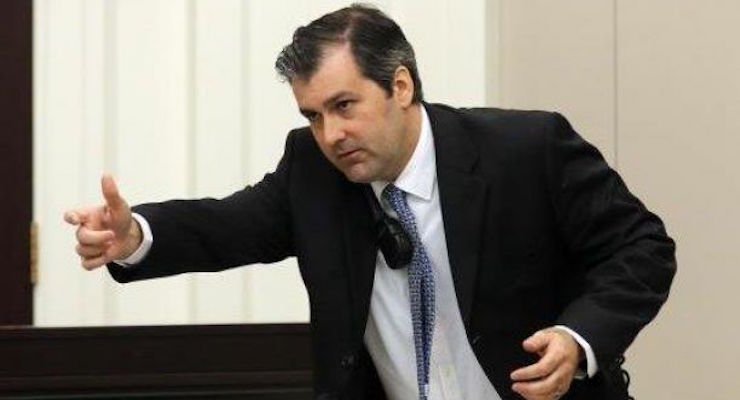 Former North Charleston police officer Michael Slager gestures as he testifies in his murder trial at the Charleston County court in Charleston, S.C., Tuesday, Nov. 29, 2016. Slager is charged with murder in the shooting death last year of Walter Scott. (Photo: AP, Pool)