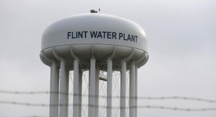 The Flint Water Plant tower is seen in Flint, Michigan, U.S. on February 7, 2016. (Photo: REUTERS)