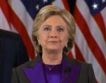 Hillary Clinton conceding the the 2016 presidential race to Donald Trump in New York City on November 9, 2016. (Photo: Video Screenshot)