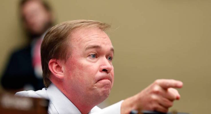 Rep. Mick Mulvaney, R-S.C., questions Mylan CEO Heather Bresch on Capitol Hill in Washington, Wednesday, Sept. 21, 2016, as she testifies before the House Oversight Committee hearing on EpiPen price increases. Bresch defended the cost for life-saving EpiPens, signaling the company has no plans to lower prices despite a public outcry and questions from skeptical lawmakers. (Photo: AP)