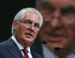 Speech of Rex Tillerson, Chairman and CEO Exxon Mobil during the World Gas Congres. Paris, France. (Photo: AP)