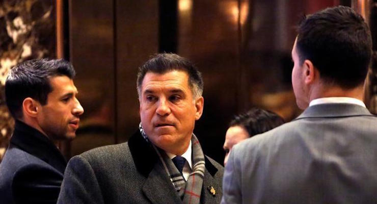 Businessman Vincent Viola enters Trump Tower in Manhattan, New York City, U.S., December 16, 2016. (Photo: REUTERS)