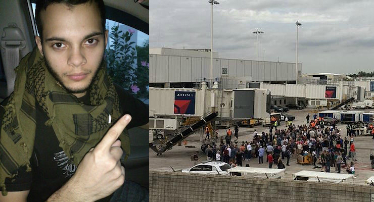 Travelers are evacuated out of the terminal and onto the tarmac after airport shooting at Fort Lauderdale-Hollywood International Airport. (Photo: Reuters)