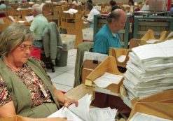 Employee at the Internal Revenue Service (IRS). (Photo: AP)