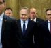 Israeli Prime Minister Benjamin Netanyahu, center, arrives for a weekly cabinet meeting, in Jerusalem, Sunday, Jan. 1, 2017. (Photo: AP)