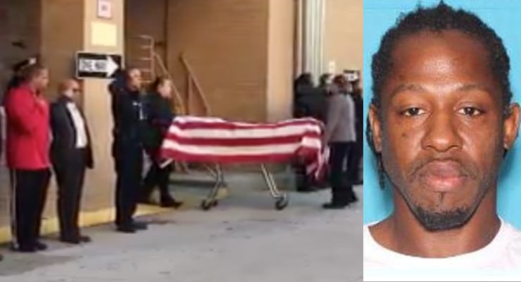 Orlando police Master Sgt. Debra Clayton was allegedly shot and killed by Markeith Loyd, 41, right, on Monday. Orange County motorcycle Sheriff Deputy Jerry Demings was also killed in a traffic accident during the effort to capture the suspect. (Photos: Courtesy of the Orlando Police Department and Orange County Sheriff's Office)