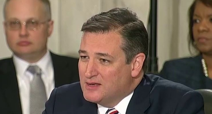 Ted Cruz Tears Into Al Franken at Jeff Sessions Confirmation Hearing