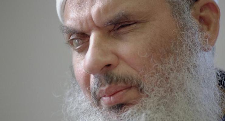 Egyptian Omar Abdel-Rahman speaks during a news conference in this file still image taken from a February 1993 video footage released on January 18, 2013.