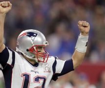 New England Patriots quarterback Tom Brady.