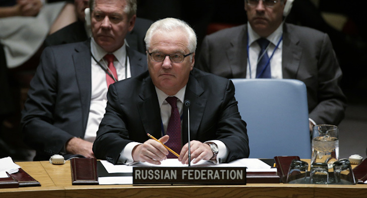 Russia's Ambassador to the United Nations Vitaly Churkin (Photo: Reuters)