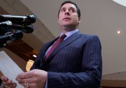 Devin Nunes, R-Calif. briefs reporters about information he received confirming “incidental collection” of intelligence on members of the Trump transition team under the Obama Administration. (Photo: AP)