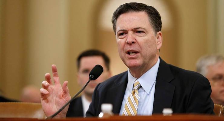 FBI Director James Comey testifies before the House intelligence Committee during a hearing on Capitol Hill in Washington, D.C. on Monday, March 20, 2017. (Photo: Reuters)