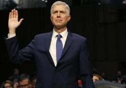 U.S. Supreme Court nominee judge Neil Gorsuch is sworn in to testify at his Senate Judiciary Committee confirmation hearing on Capitol Hill in Washington, U.S., March 20, 2017. (Photo: Reuters)