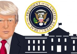 Graphic: President Donald J. Trump, the 45th President of the United States of America. (Photo: People's Pundit Daily)