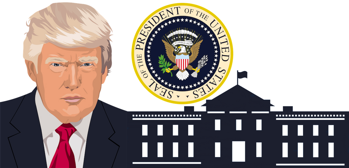 Graphic: President Donald J. Trump, the 45th President of the United States of America. (Photo: People's Pundit Daily)