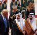 President Donald J. Trump arrives and is greeted by Saudi King Salman bin Abdulaziz on the start of his first overseas trip since taking the Oath of Office. (Photo: AP)