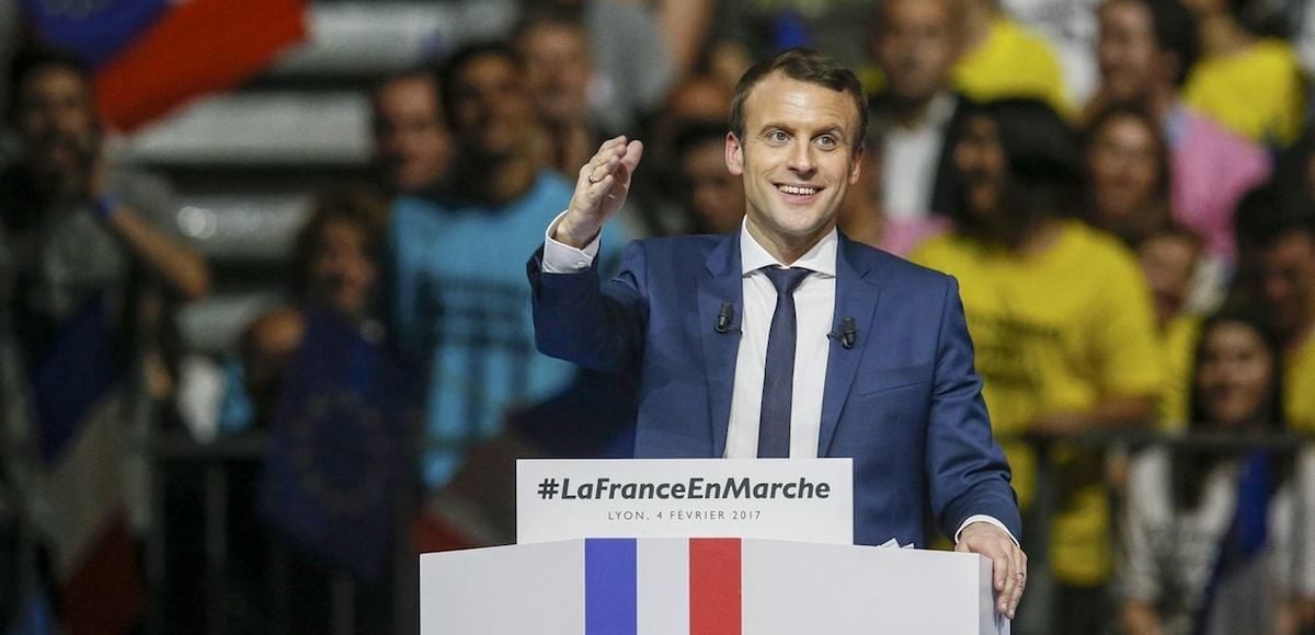 Emmanuel Macron, head of the political movement En Marche !, or Onwards !, and candidate for the 2017 presidential election, attends a campaign rally in Lyon, France, February 4, 2017. (Photo: Reuters)