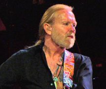 Gregg Allman, depicted here, performing 