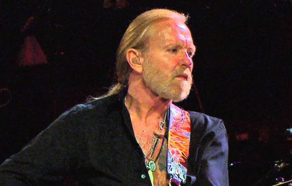 Gregg Allman, depicted here, performing 