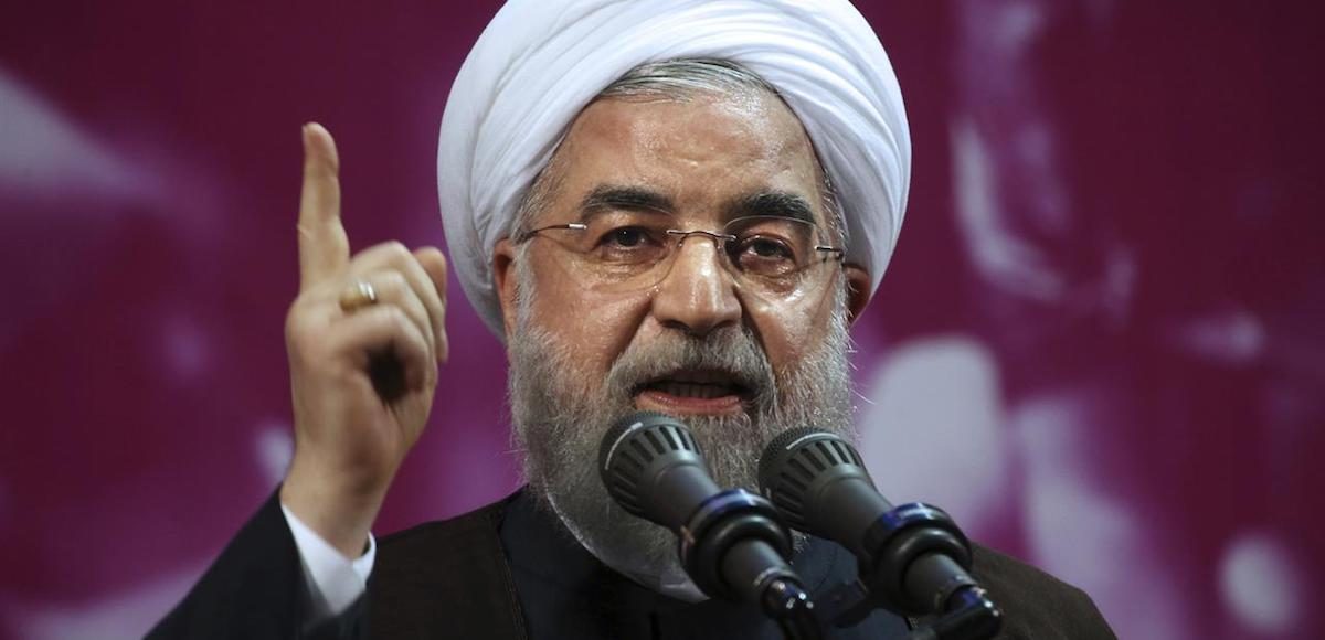 In this Tuesday, May 9, 2017 file photo, Iranian President Hassan Rouhani speaks in a campaign rally for May 19 presidential election in Tehran, Iran. (Photo: AP)