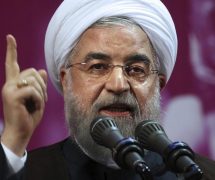 In this Tuesday, May 9, 2017 file photo, Iranian President Hassan Rouhani speaks in a campaign rally for May 19 presidential election in Tehran, Iran. (Photo: AP)