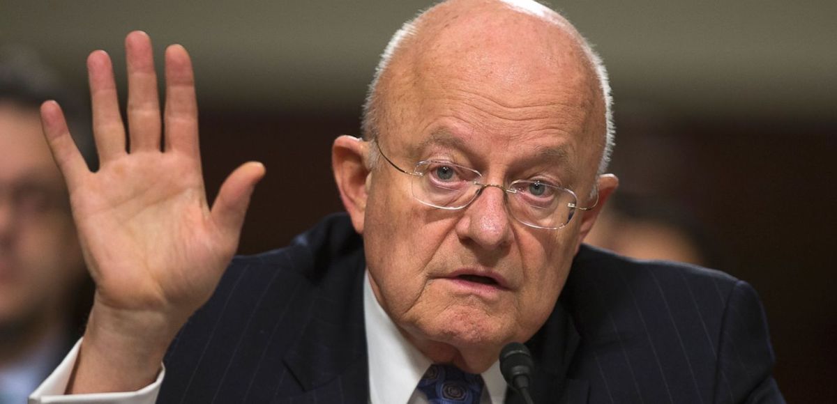 Then-Director of National Intelligence James Clapper testifies on Capitol Hill in Washington, Tuesday, Feb. 9, 2016, before a Senate Armed Services Committee hearing on worldwide threats. (Photo: AP)