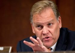 Mike Rogers, R-Mich., the former chairman of the House Intelligence Committee from 2011 to 2014, speaks during a hearing on Capitol Hill. (Photo: Reuters)
