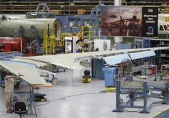 Nathan Rogers works on the jet assembly line at Cessna, at their manufacturing plant in Wichita, Kansas March 12, 2013. (Photo: Reuters)