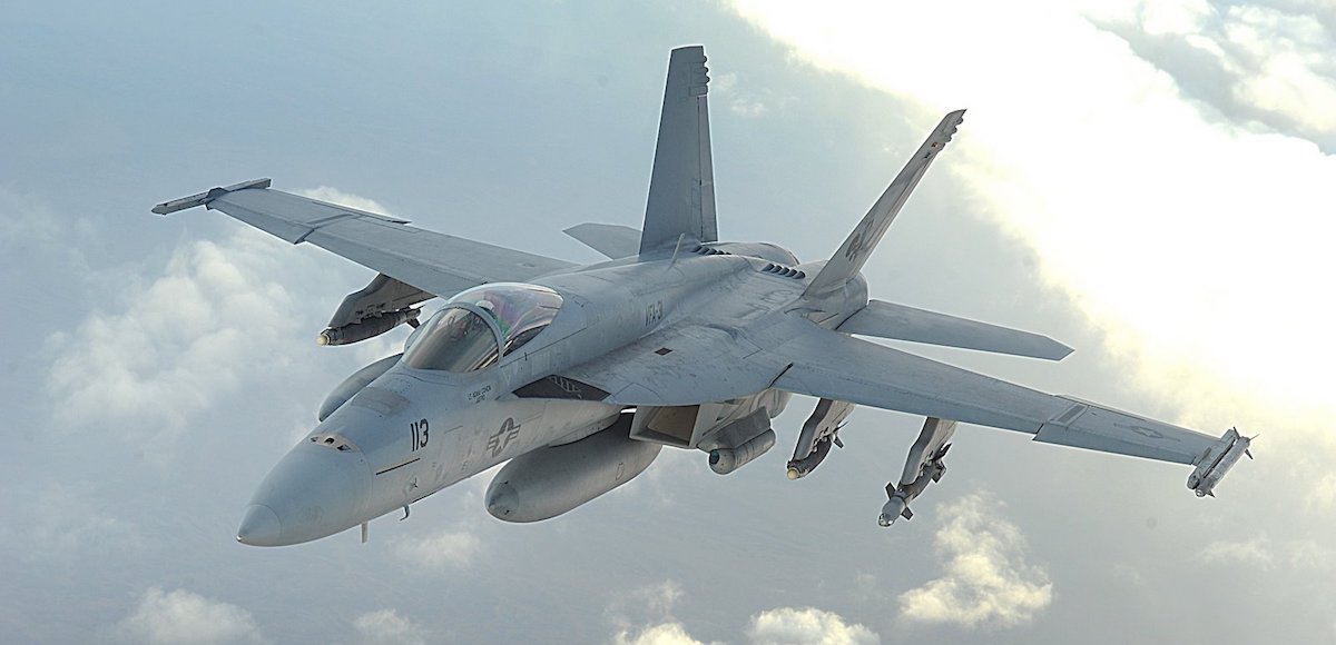 F-18 Super Hornet.