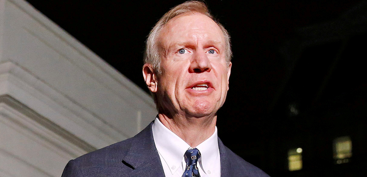 FILE PHOTO: Illinois Gov-elect Bruce Rauner speaks to the media after a meeting with U.S. President Barack Obama and other Governor-elects from seven U.S. states at the White House in Washington December 5, 2014. (Photo: Reuters)