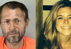 Kate Steinle, right, was shot and killed on July 1, 2015 near San Francisco's Pier 14 by Juan Francisco Lopez-Sanchez, left, who had been deported and allowed to return to the sanctuary city multiple times.
