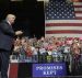 President Donald Trump arrives on stage to speak at the U.S. Cellular Center in Cedar Rapids, Iowa, Wednesday, June 21, 2017. This is Trump's first visit to Iowa since the election. (Photo: AP)