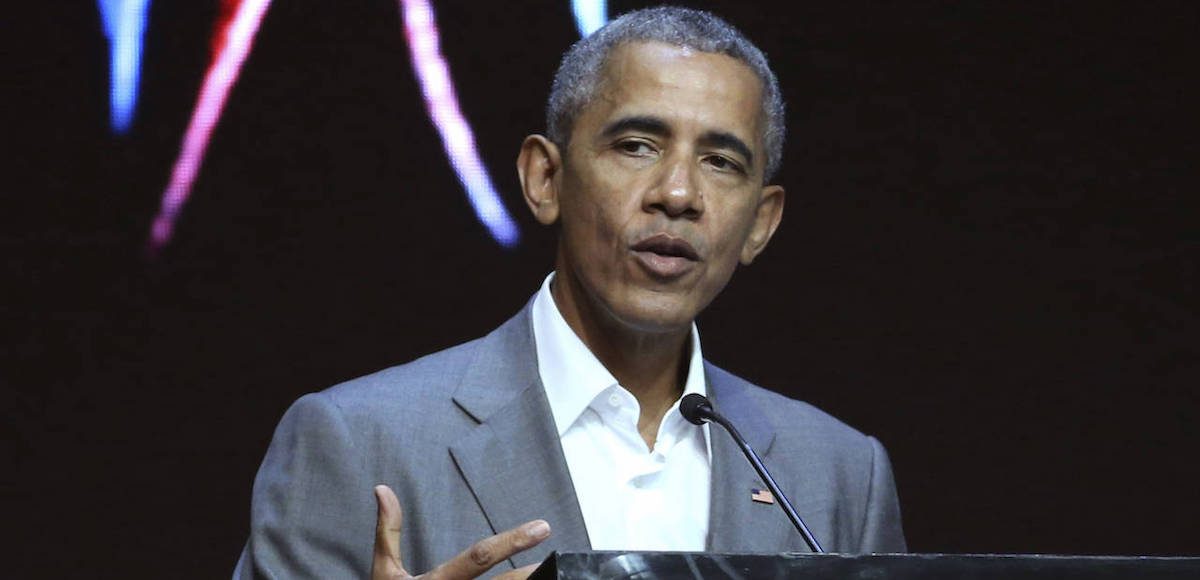 Former U.S. President Barack Obama delivers his speech during the 4th Congress of Indonesian Diaspora Network in Jakarta, Indonesia, Saturday, July 1, 2017. (Photo: AP)