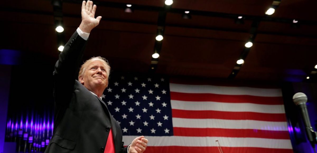 U.S. President Donald Trump waves at the Celebrate Freedom Rally in Washington, U.S. July 1, 2017. (Photo: Reuters)