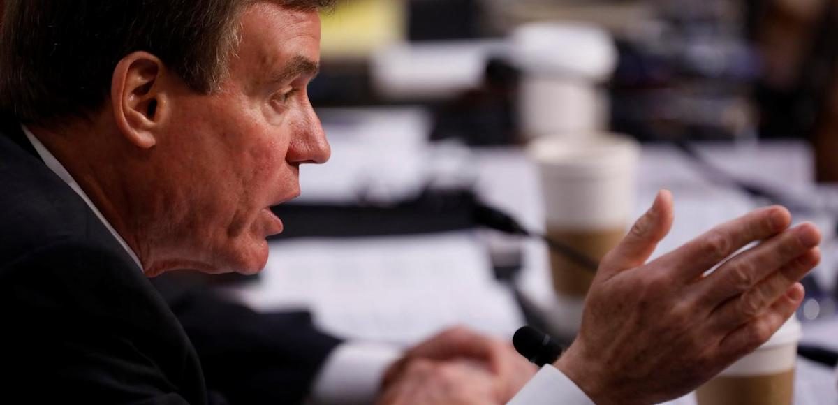 Sen. Mark Warner, D-Va., the Ranking Member of the Senate Intelligence Committee, asks a question during a hearing on Capitol Hill in Washington, D.C., U.S., June 7, 2017. (Photo: Reuters)