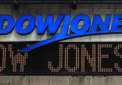The Dow Jones financial electronic ticker is seen at Times Square in New York July 17, 2012. (Photo: Reuters)