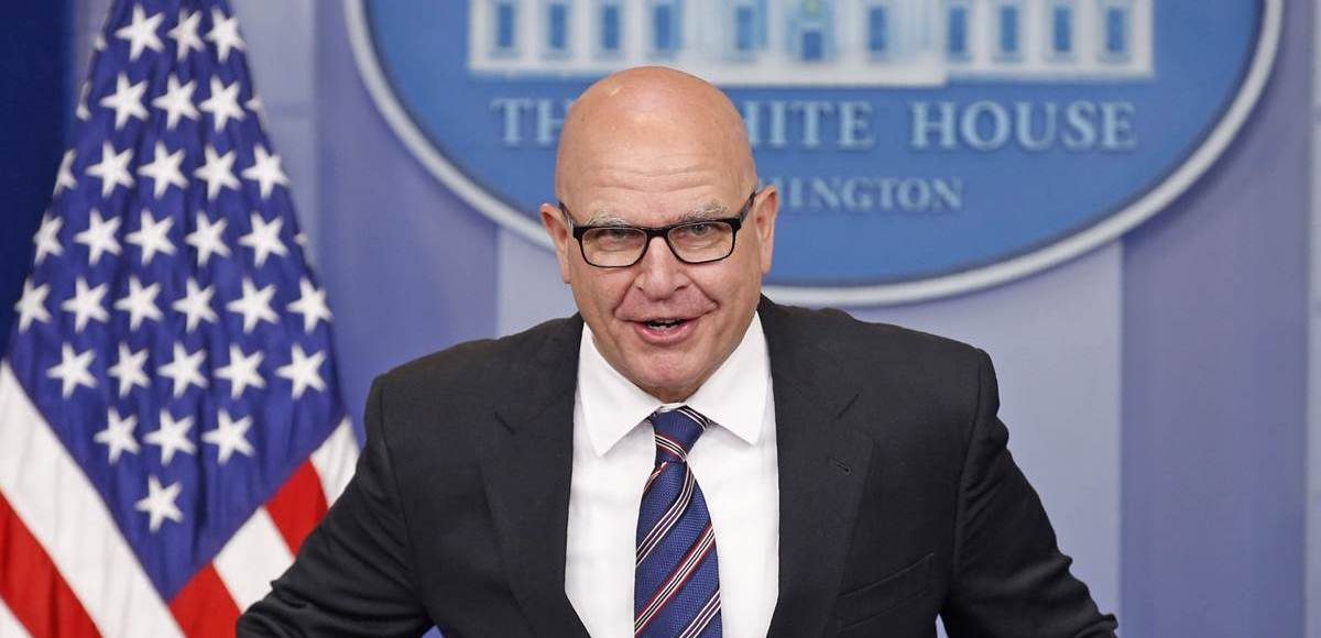National Security Advisor H.R. McMaster answers questions at a White House press briefing. (Photo: Reuters)