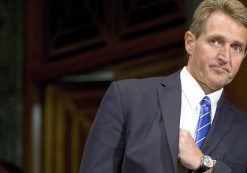 Sen. Jeff Flake, R-Ariz., on Capitol Hill in Washington on March 9, 2016. (Photo: AP)