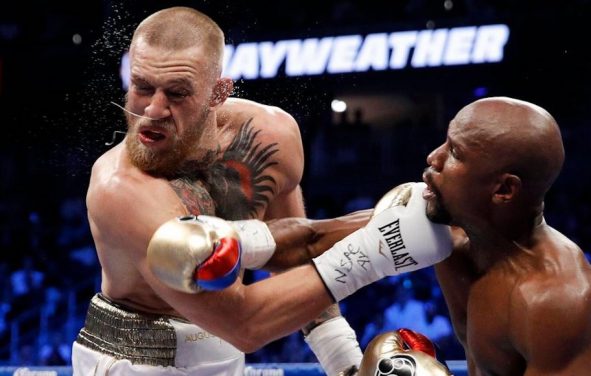 Mayweather McGregor MMA Fighting