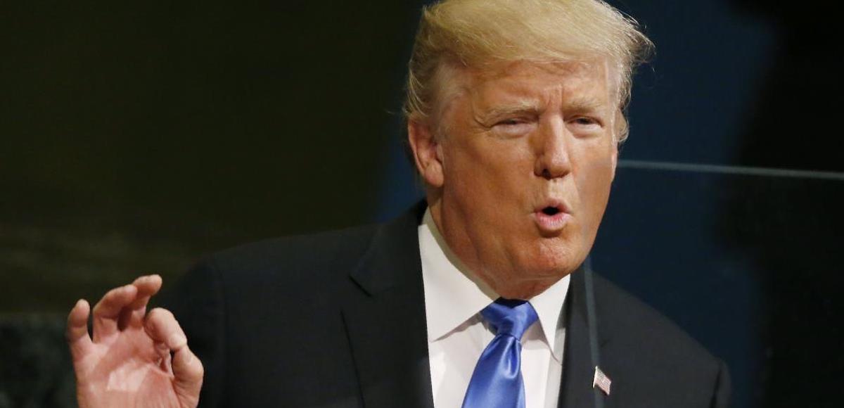 U.S. President Donald Trump addresses the 72nd United Nations General Assembly at U.N. headquarters in New York, U.S., September 19, 2017. (Photo: Reuters)