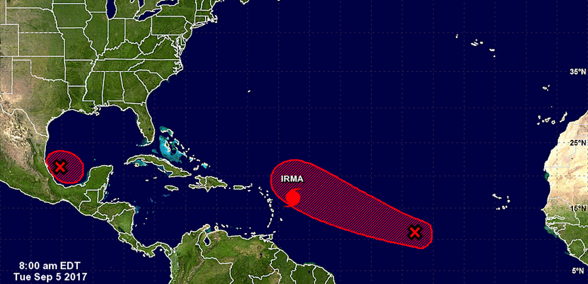Hurricane Irma. Photo: National Weather Service (NWS)