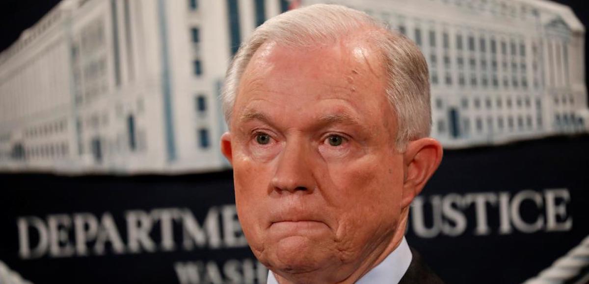 U.S. Attorney General Jeff Sessions at the Justice Department in Washington, D.C., on July 20, 2017. (Photo: Reuters)