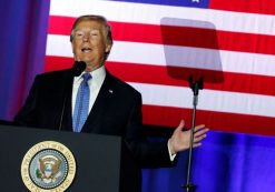 President Donald J. Trump delivers remarks on tax reform at the state fairgrounds in Indianapolis, Indiana, on Wednesday September 27, 2017. (Photo: Reuters)