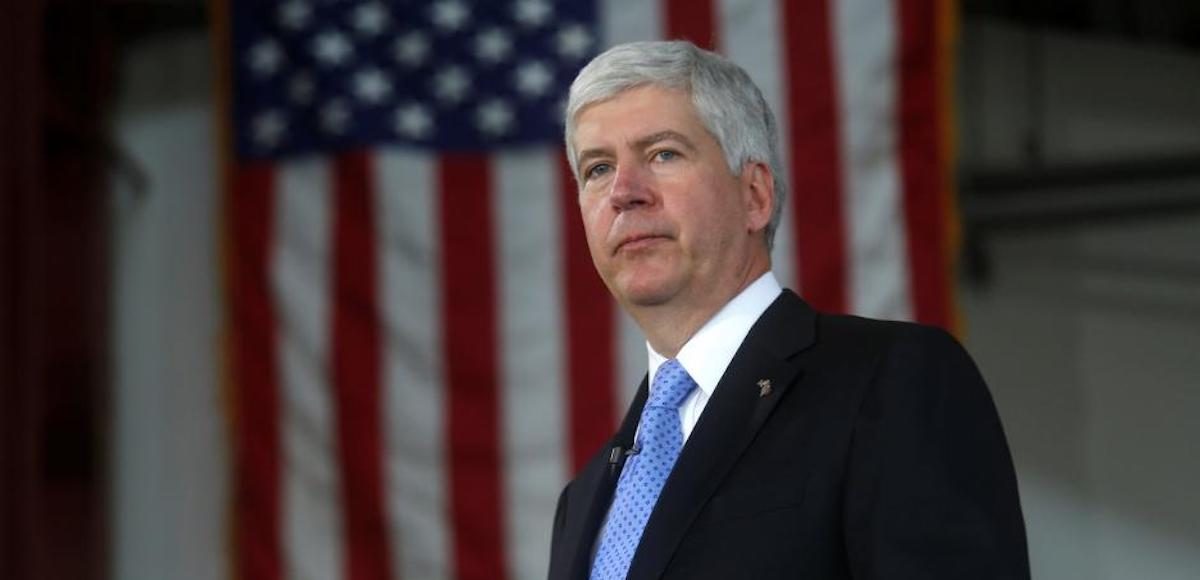 Michigan Governor Rick Snyder is seen at a bill signing event in Detroit, Michigan, U.S. on June 20, 2014. Picture taken on June 20, 2014. (Photo: Reuters)