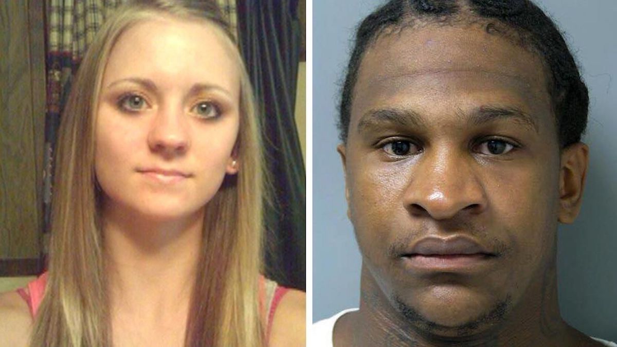 Jessica Chambers, 19, left, was intentionally set on fire before her murder on December 6, 2014. Quinton Tellis, 29, right, is accused of killing the former high school cheerleader from Courtland, Mississippi. (Photos: AP)