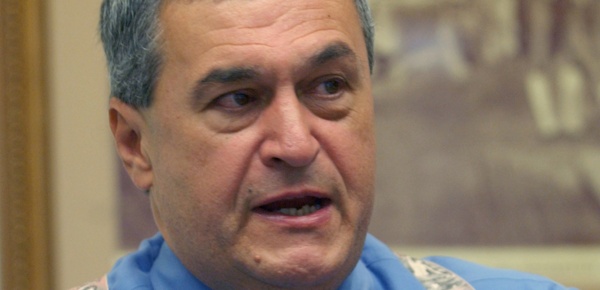 Tony Podesta, then-the Pennsylvania manager for the Kerry-Edwards campaign, speaks to Associated Press reporters in Philadelphia, Tuesday, Sept. 28, 2004. (Photo: AP)