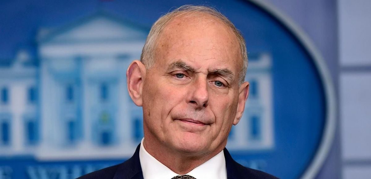 White House Chief of Staff John Kelly at a press conference on October 19, 2017. (Photo: Screenshot)