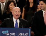 Chairman of the House Ways and Means Committee Kevin Brady (R-TX) and Speaker of the House Paul Ryan (R-WI) and unveil legislation to overhaul the tax code on Capitol Hill in Washington, U.S., November 2, 2017. (Photo: Reuters)