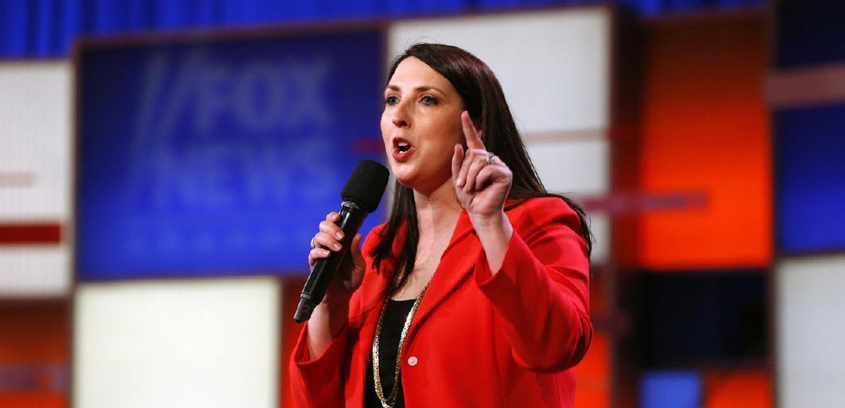 In this March 3, 2016 file photo, RNC Chairwoman Ronna McDaniel, then the Michigan Republican Party chair, speaks before a Republican presidential primary debate in Detroit. (Photo: AP)
