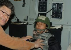 Leeann Tweeden, asleep on the flight back to the United States from Afghanistan, groped by now-Senator Al Franken, D-Minn.